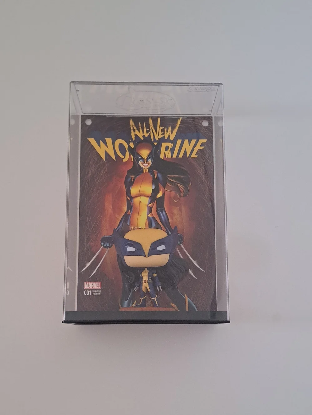 Marvel Wolverine Artwork And Funko Pop - Picture 1 of 8